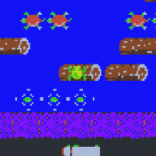 Frogger clone game