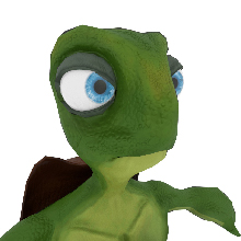 Character modeling. Bipedal turtle design.